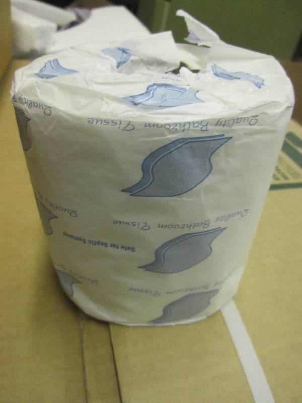 lot 233 image: big lot of quality bathroom tissue ...