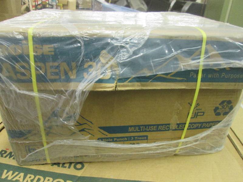lot 244 image: 1 case of Boise aspen 30 recycled m...