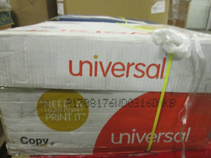 lot 247 image: 1 case of universal white copy pape...
