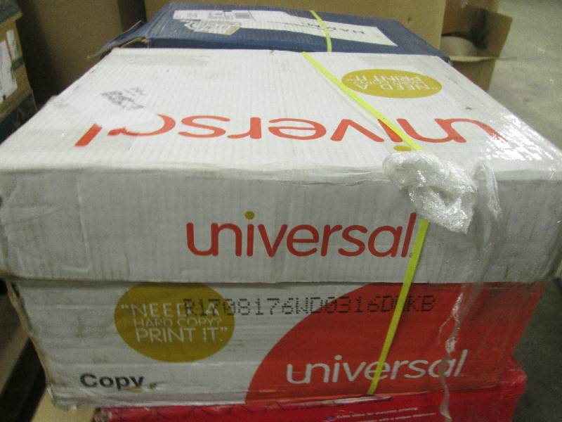 lot 248 image: 1 case of universal white copy pape...