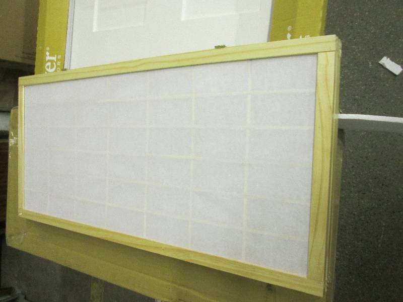 lot 296 image: 3ft tall window pane...