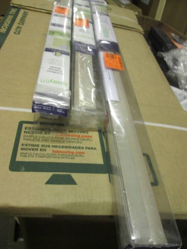 lot 316 image: 3 easylift cordless cellular shades...