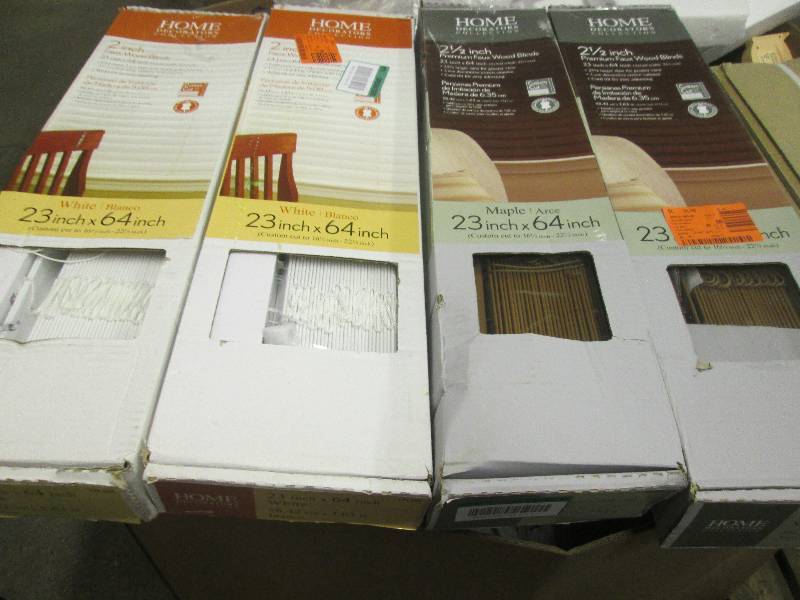 lot 318 image: 4 home decorators 23x64 window bl...