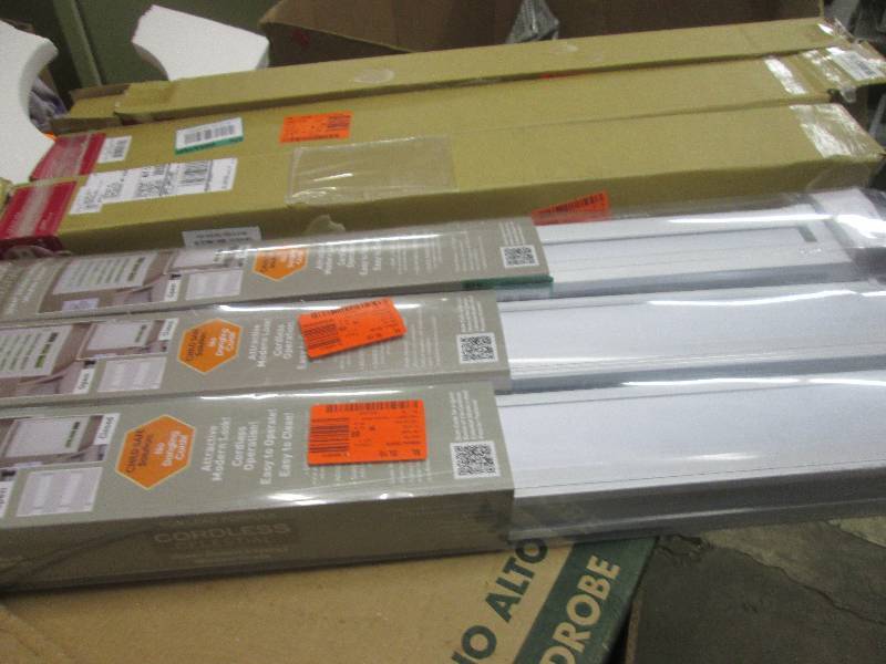 lot 321 image: 6 cordless celestial sheer double l...