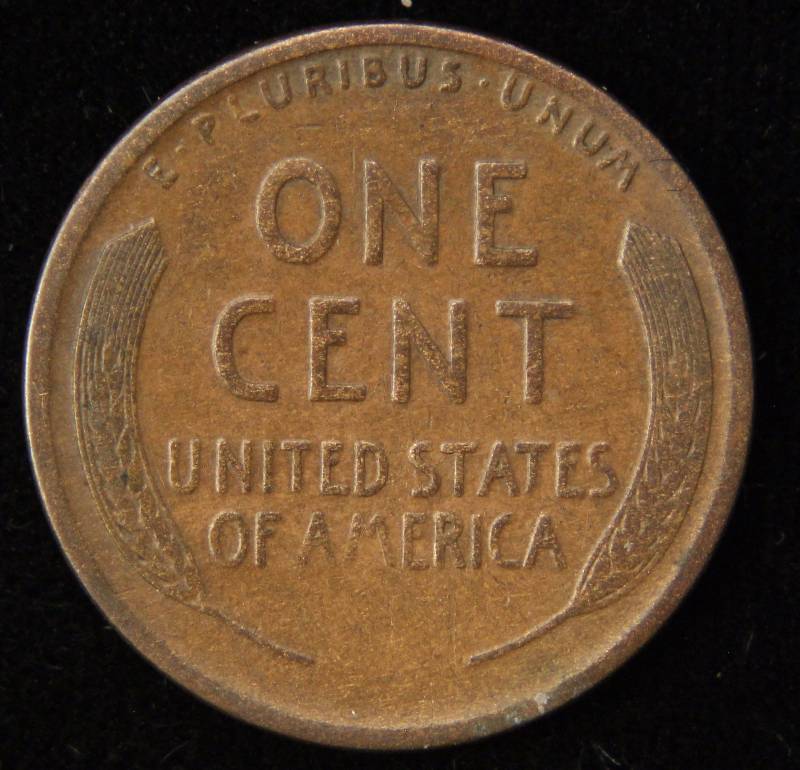 1913-S US WHEAT CENT VG