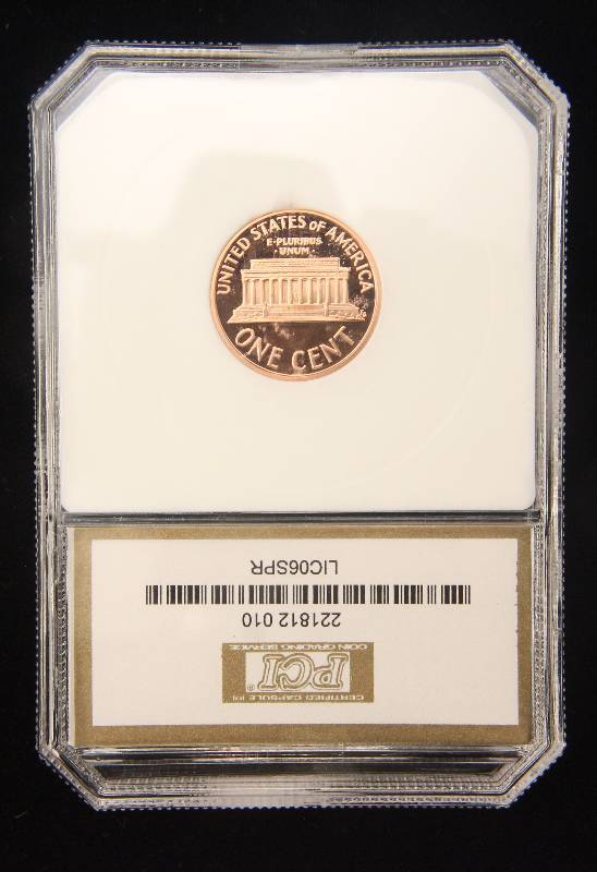 2006-S PROOF LINCOLN MEMORIAL CENT PR70 DEEP CAMEO PCI