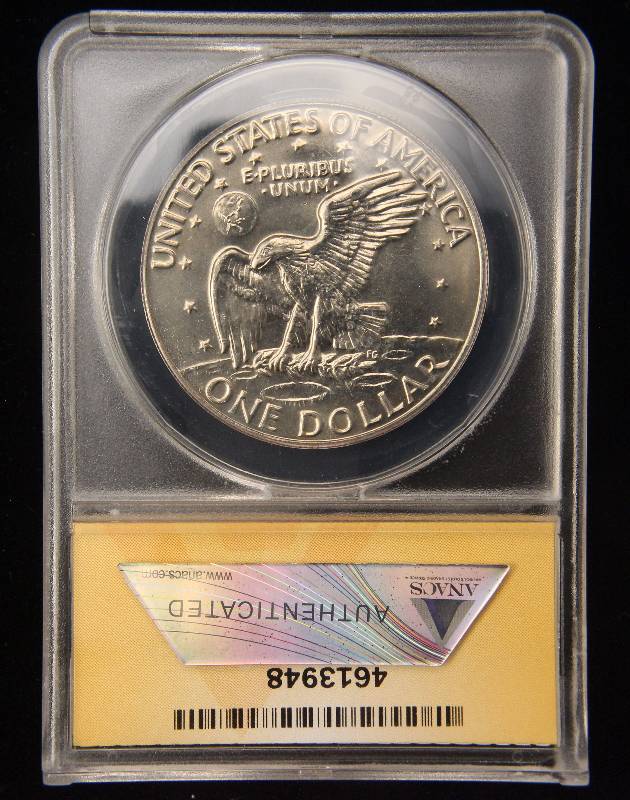 1977-D EISENHOWER DOLLAR MS64 ANACS