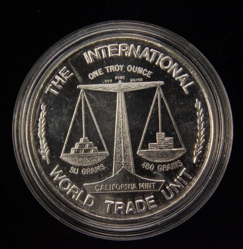 1 TROY OZ. .999 FINE SILVER 1867 HIGHLAND LIGHT IN AIRTITE