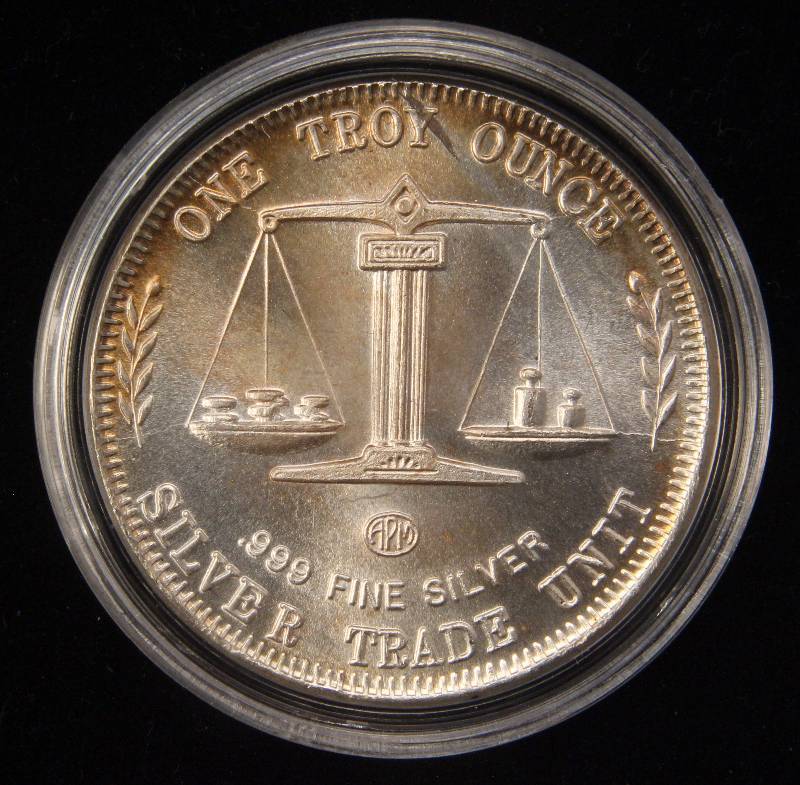 1 TROY OZ. .999 FINE SILVER SHIP TRADE UNIT IN AIRTITE