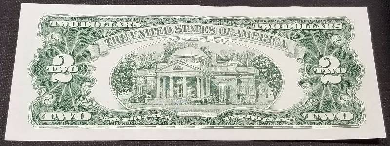 1963 US RED SEAL $5 FEDERAL RESERVE NOTE UNC