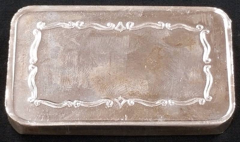 5 TROY Oz. .999 FINE SILVER BAR VINTAGE GOLDEN STATE MINT COVERED WAGON
