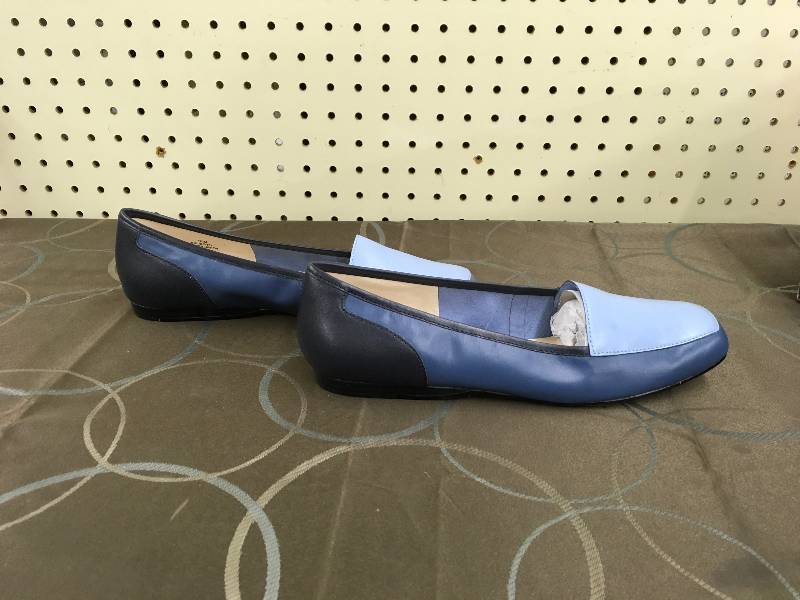 Bandolino Womens Liberty Slip Blue Multi 7.5, MSRP $24.19