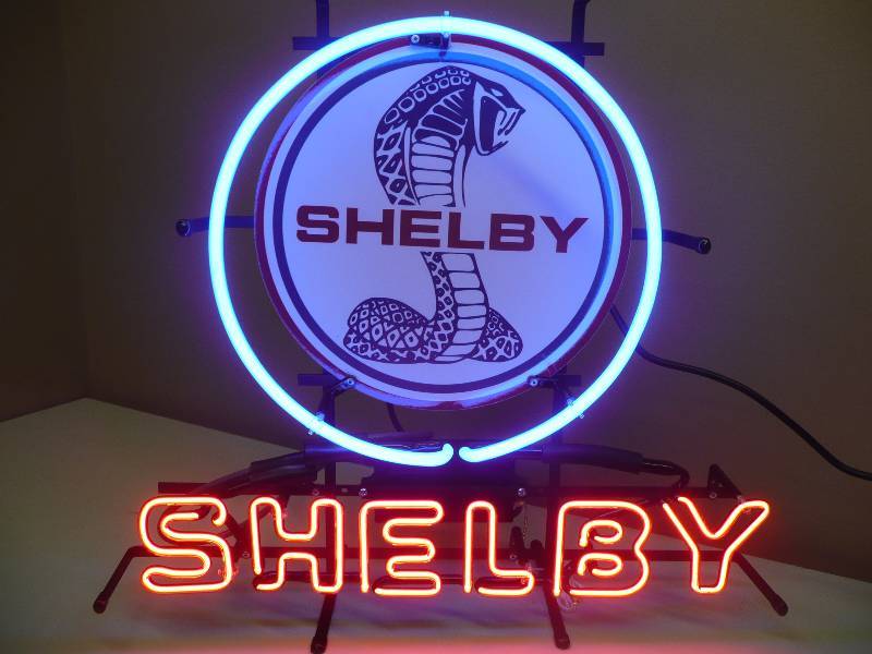 lot 1 image: SHELBY NEON 25 BY 20 - NEW IN BOX - SEE PICTURES