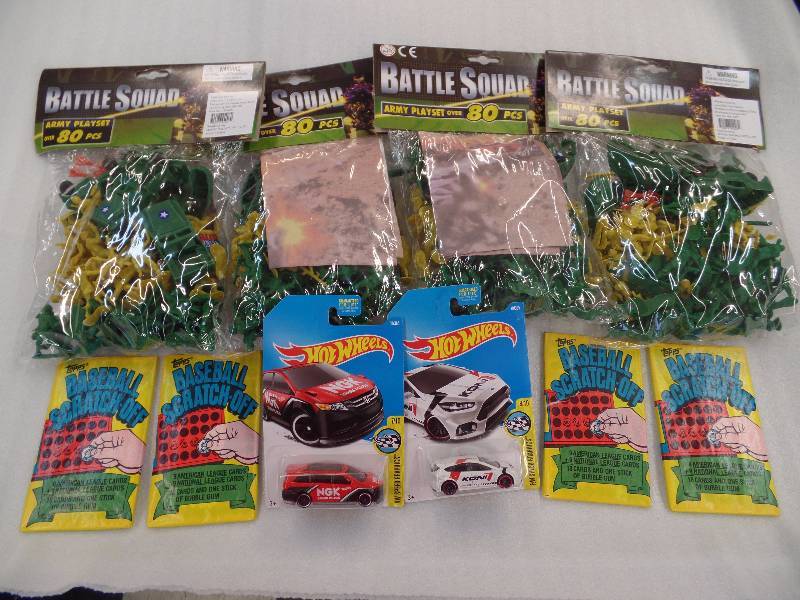 Army Men, Hot Wheels & Baseball Cards