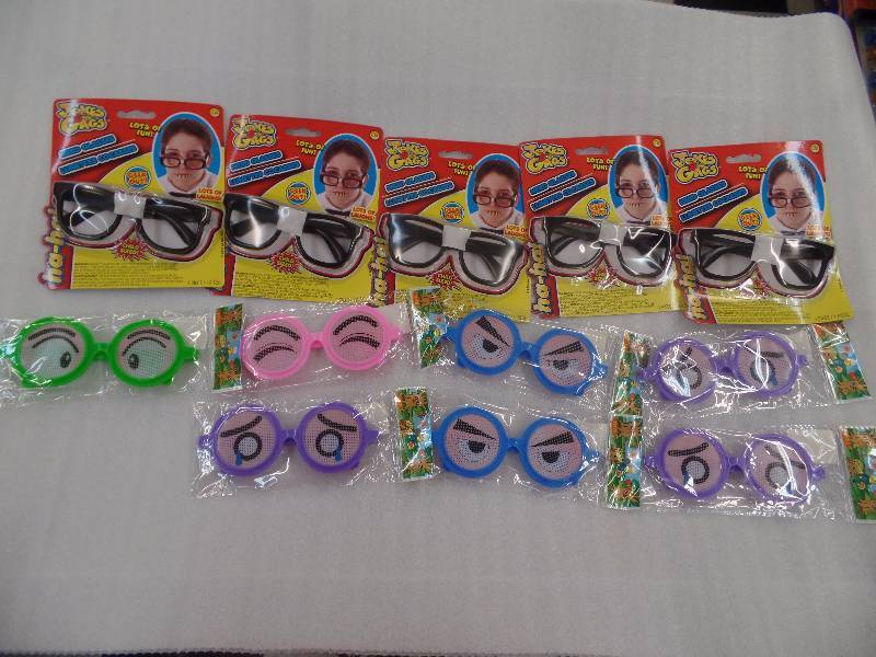 Geek glasses & Emoji glasses