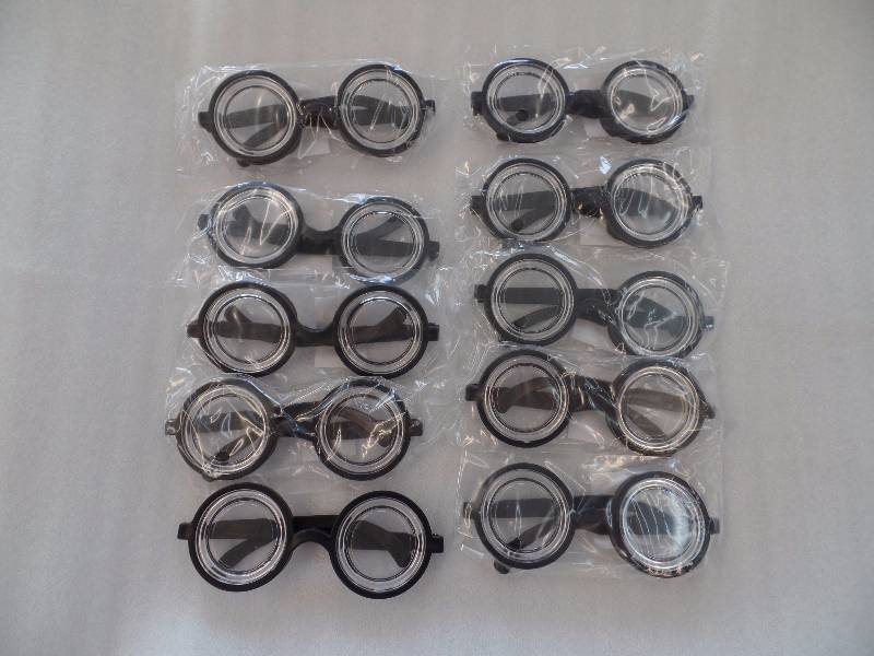 Thick Plastic Nerd Glasses