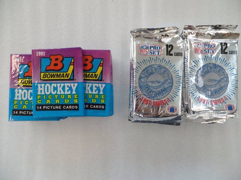 Hockey & NFL Sports Cards