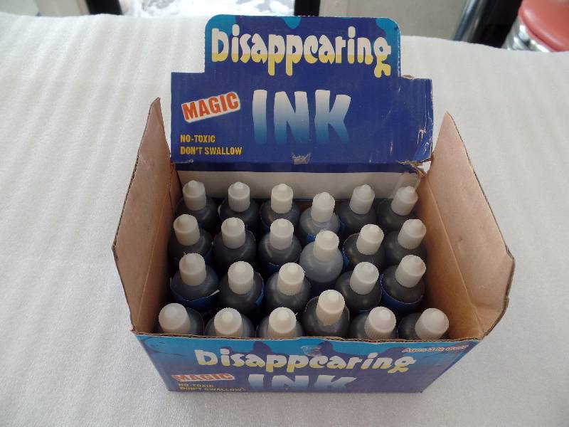 Disappearing Ink