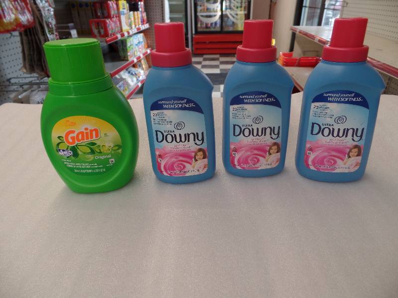 Downy Liquid Fabric Softener & Gain Laundry Detergent