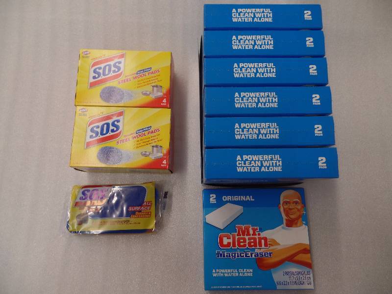 Mr. Clean Magic Erasers, Steel Wool Pads & Sponge