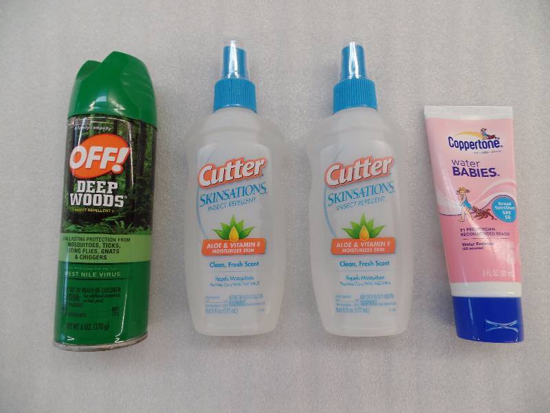 Bug Repellent & Sunscreen