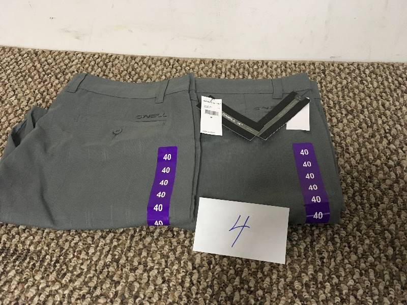 ONeill Mens Carson Chino Style Flat Front Walking Shorts Size 40 - Lot of 2  open box never used