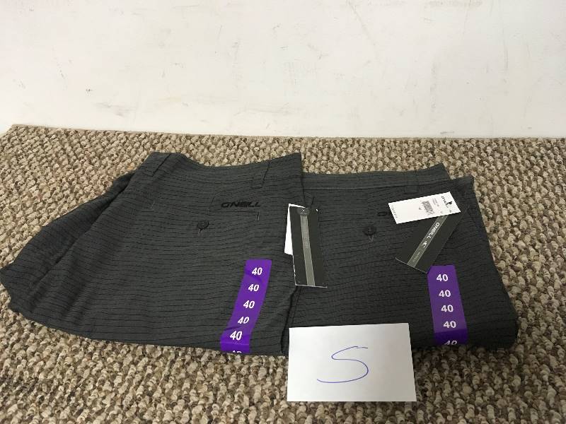 ONeill Mens Carson Chino Style Walking Shorts Size 40 - Lot of 2 open box never used