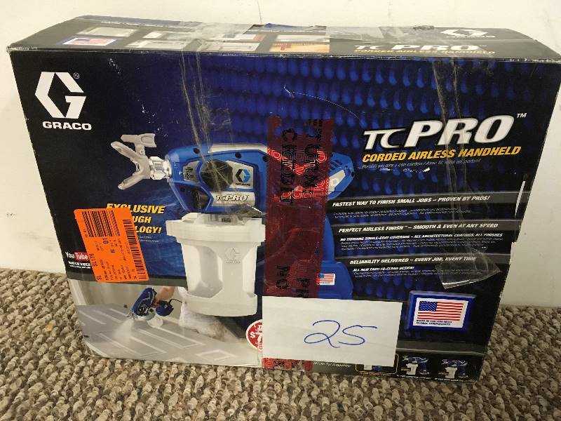 Graco TC Pro Electric Handheld Airless Paint Sprayer