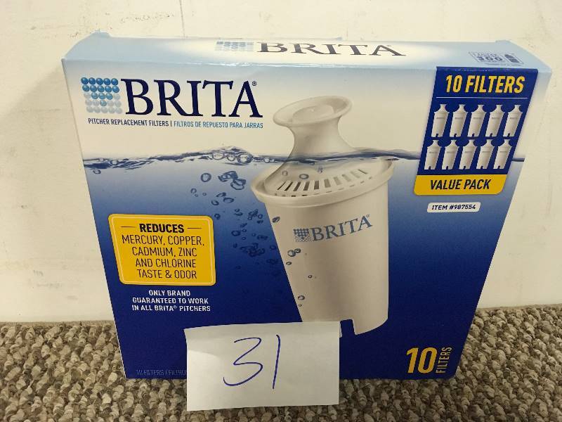 Brita Replacement Filters - 10 Pack open box never used