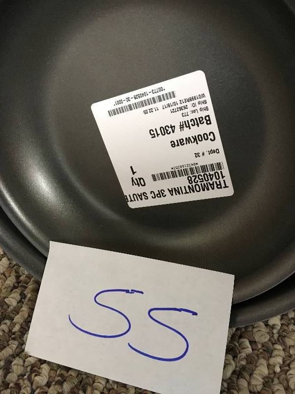 Tramontina 3 piece Saute Fry Pans