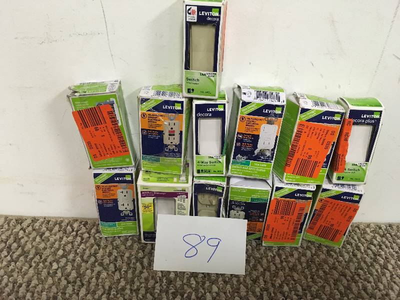 Misc. Switchs & GFCI Outlets - Lot of 13 open box never used