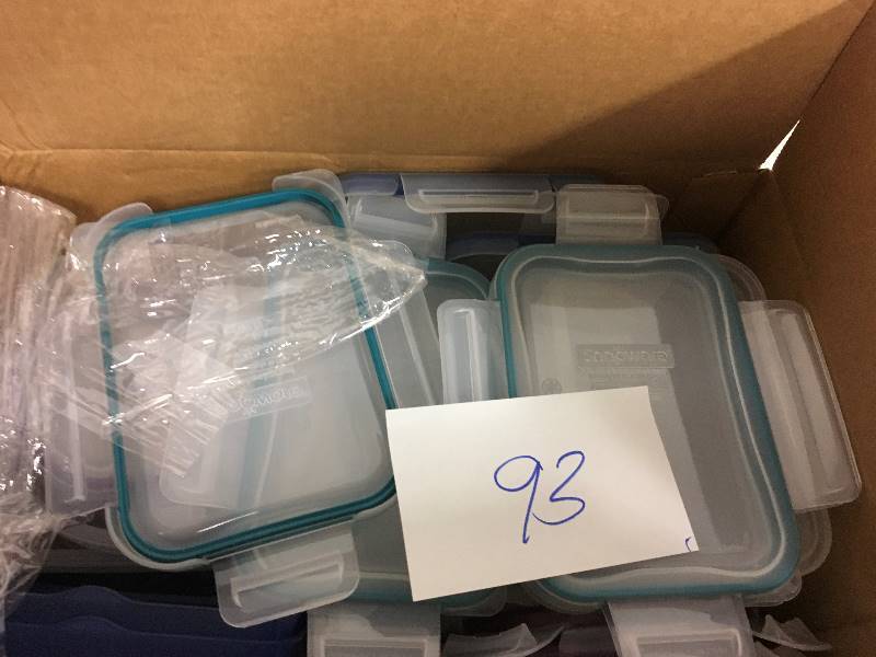Snapware Total Solutions 38 Piece Plastic Food Storage Set open box never used