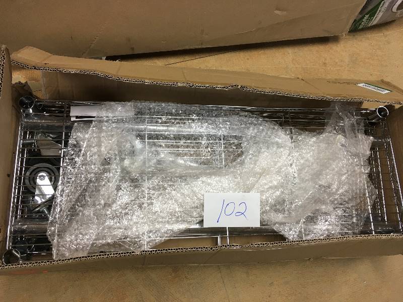 Excel 3-Tier Shelving 3 Swivel Casters open box never used