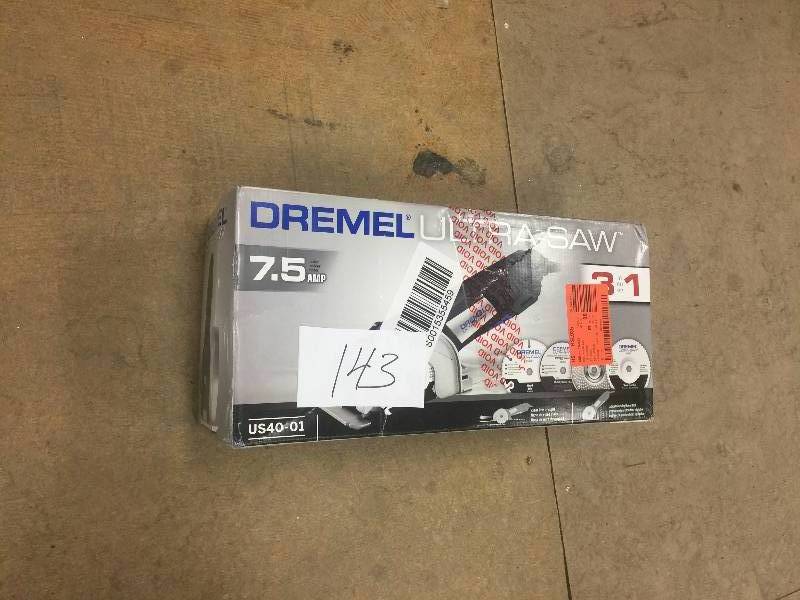 Dremel Ultra-Saw 7.5 Amp Corded 4.5 in. Tool Kit with 2 Accessories and 1 Attachment for Use with Metal and Wood
