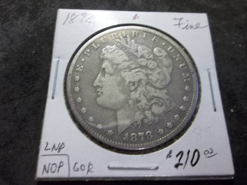 1878 CC  Morgan Silver Dollar