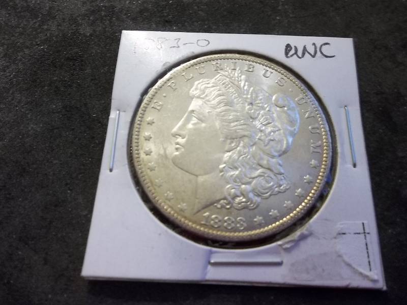 1883 O Morgan Silver Dollar