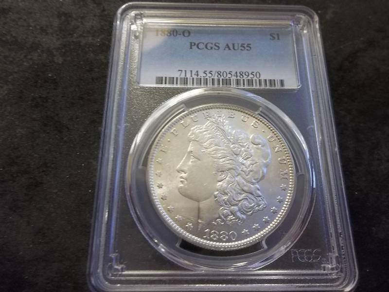 1880  O  Morgan Silver Dollar