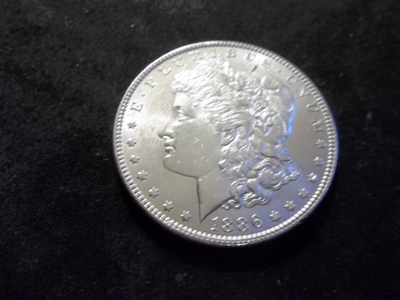 1886 Morgan Silver Dollar