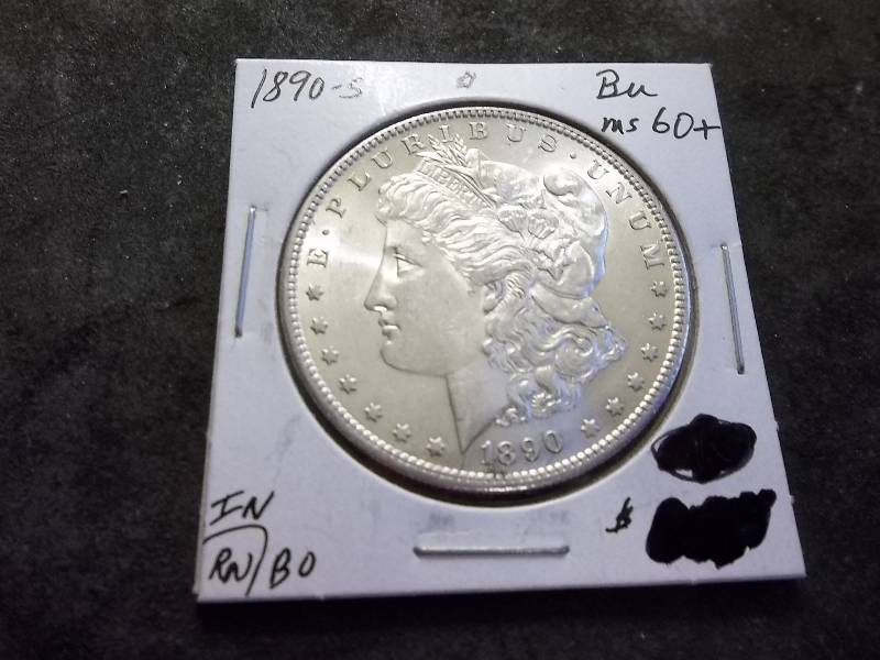 1890 S  Morgan Silver Dollar