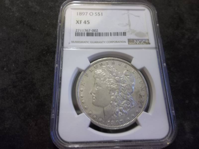 1897 O  Morgan Silver Dollar