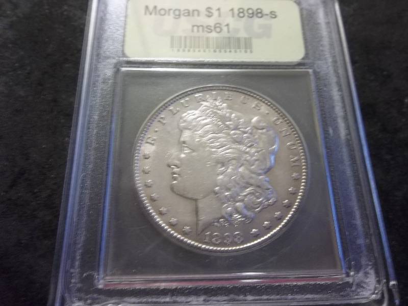 1898 S Morgan Silver Dollar