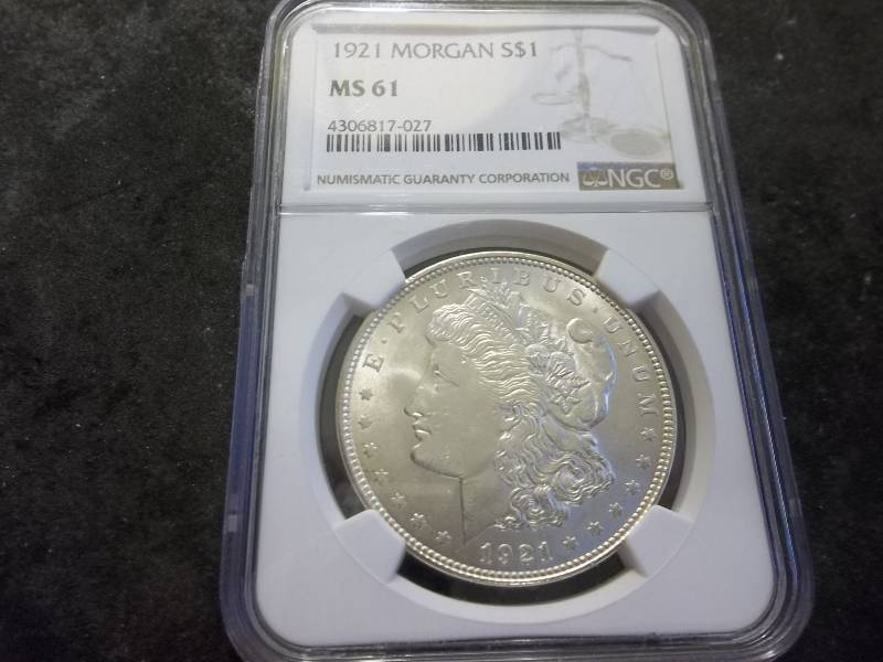 1921  Morgan Silver Dollar