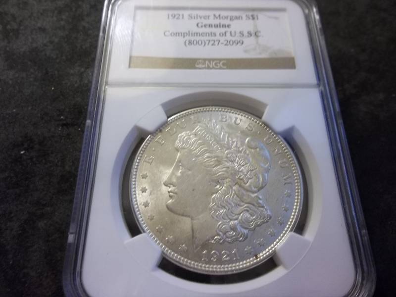 1921  Morgan Silver Dollar