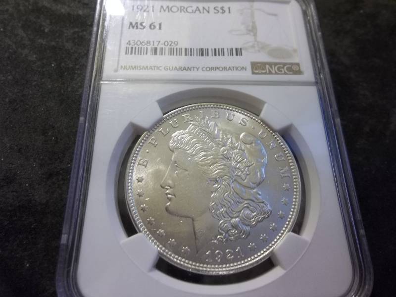 1921  Morgan Silver Dollar