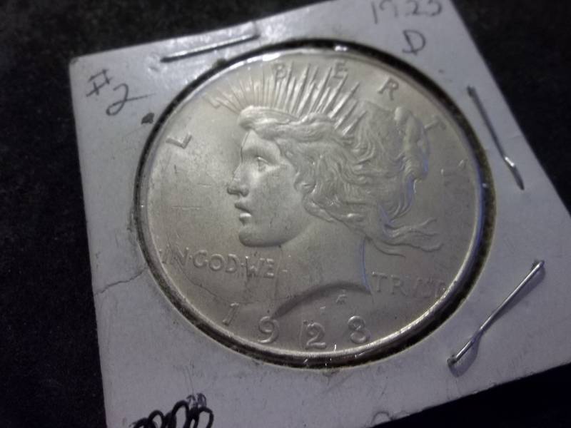 1923 D Peace Silver Dollar