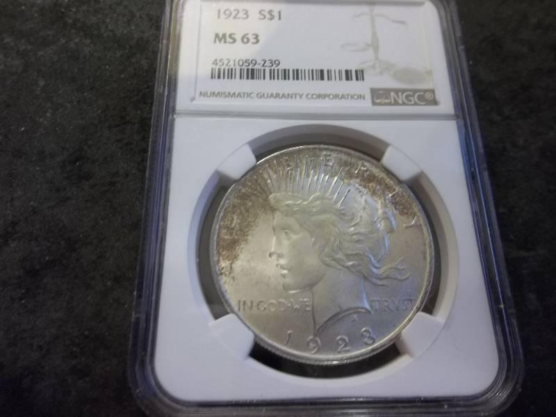1923 Peace Silver Dollar
