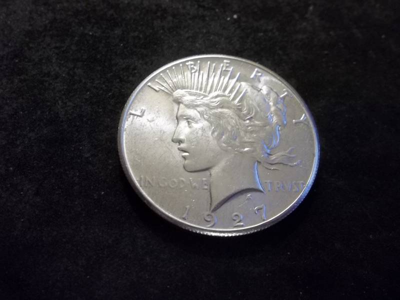 1927  Peace Silver Dollar