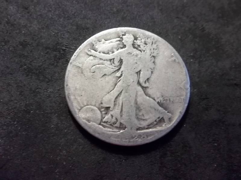 1928 S Walker Half Dollar