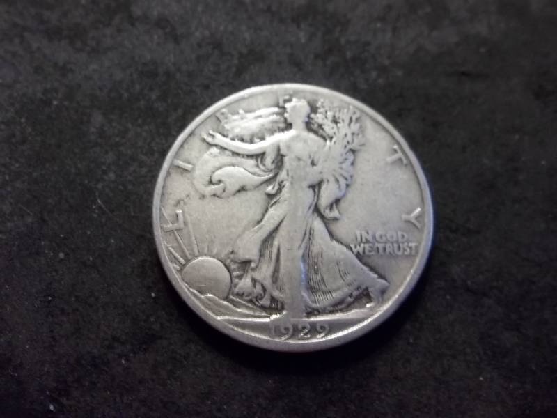 1929 S Walker Half Dollar