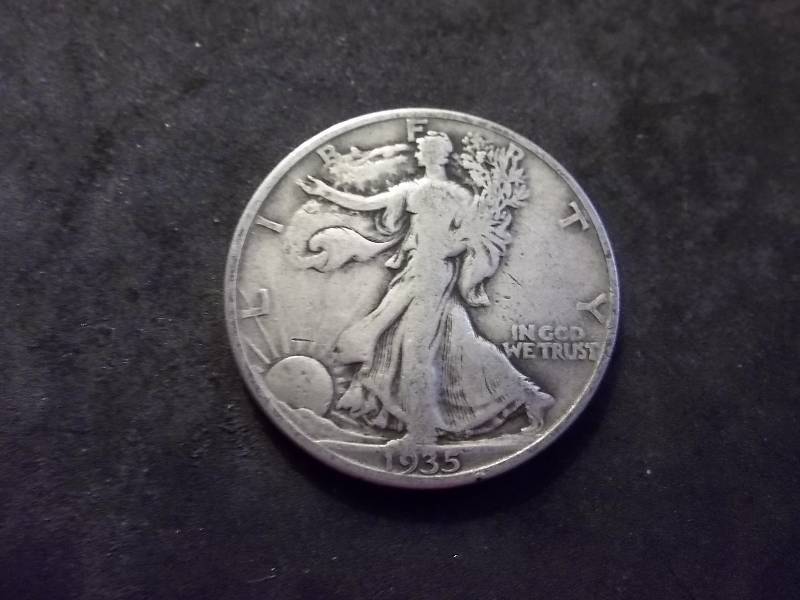1935 D Walker Half Dollar